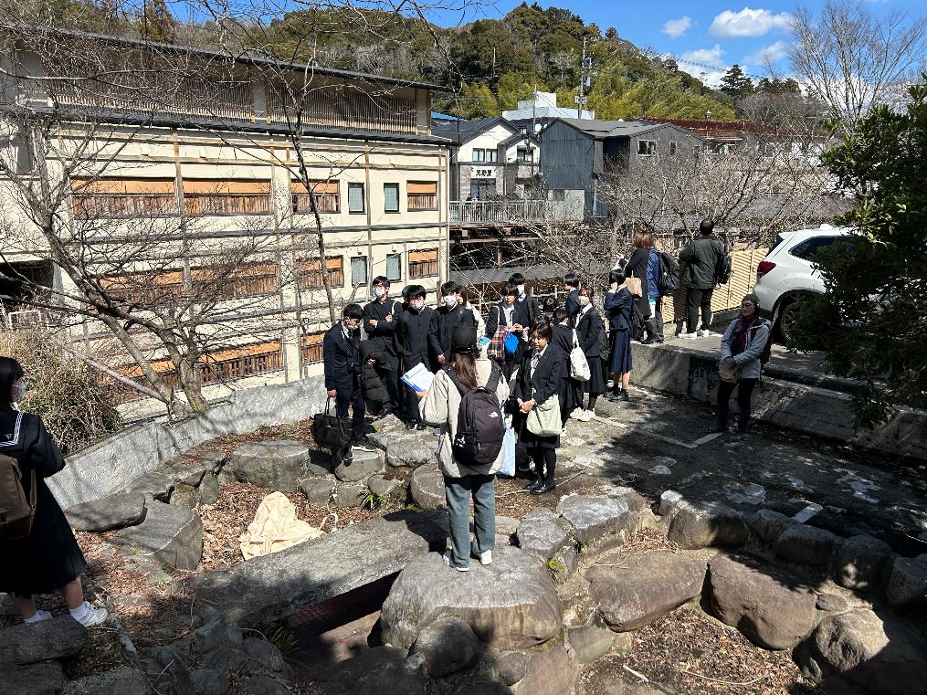 かつての風呂跡地