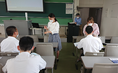 静岡県立池新田高等学校の2年生のみなさん