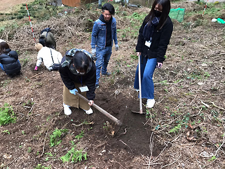 佐久間秘密基地作成お手伝い＆ごまちゃん作成体験