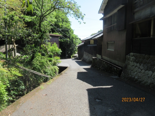 花沢地区の様子